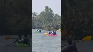#varkala #kayaking #boat #kerala #trip #travel @WoWKarthi #2026 #beach #fun #friends #kayaktour