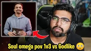 Mazy reaction on Soul omega 1v3 vs Godlike 😳