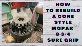 Rebuild Mopar Cone Style Sure Grip Dodge Plymouth Chrysler using Dr. Diff parts