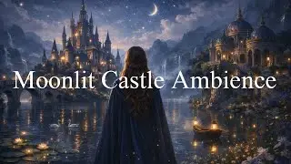 Relaxing Ancient Music 🌙 Moonlit Castle Ambience #FantasyMusic #MedievalMusic #relaxationmusic