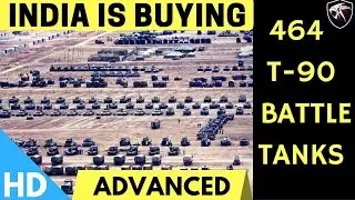 India To Buy 464 New T-90 Tanks from Russia