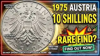 Как купить старинные монеты Австрии 10 шиллингов 1975 года по реальной цене