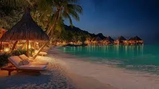 Peaceful Island Oasis 🌴 | Pure Ocean Wave Sounds