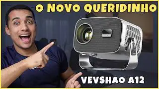 O MELHOR PROJETOR BARATO para 2025: Projetor Vevshao A12 - An&aacute;lise e review completo