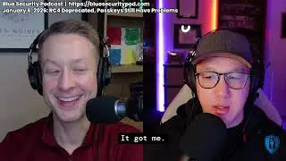 Blue Security Podcast - 2026-01-06 - RC4 Deprecated, Passkeys Still Have Problems