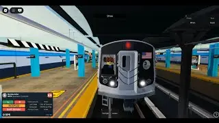 Alphabet City Shuttle: R179 Shuttle Train Drive from 1 Av to 2 Av
