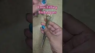 cone Filling Techniques #mehendi #shorts #henna