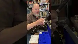 200 year-old Clementi Nicholson 8-key flute, played by Daniel Deitch after he restored it.