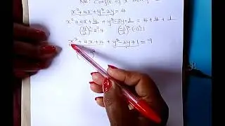 Equation of a circle kcse 2013