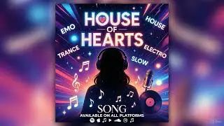 House Of Hearts 🖤 Emo Trance House | Slow Electro Beat | Emotional EDM