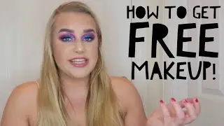 HOW TO GET FREE MAKEUP & BEAUTY PRODUCTS  WITHOUT FOLLOWERS!  | AMBER HOWE