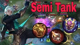 GUSION SEMI TANK BUILD IS UNDERRATED | Build & Runes | Gusion Gameplay