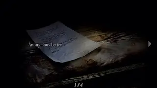 Anonymous Letter | Resident Evil 4