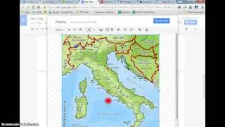 Hand Drawn Map in google drive