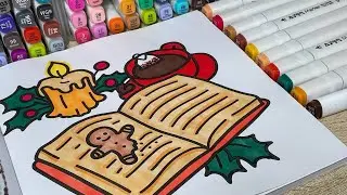 Color with me | Soft ASMR 🎨☺️🖌️.                            Colorful world 