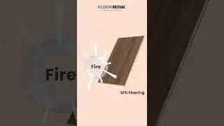 Weatherproof Flooring | Fireproof | Easy DIY Installation | Waterproof SPC Flooring