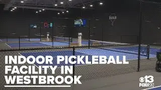 New England's largest indoor pickleball facility opens in Westbrook