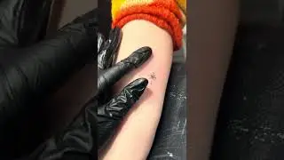 Tiny Forearm Tattoo &mdash; 8 Direction Star Symbol #matbon  #tattoofun #tattoo #tattooideas #art #ink