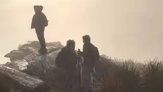 Climbing Bluff Knoll, Stirling Ranges, Western Australia, for Sunrise, July 2021, Winter#Bluffknoll