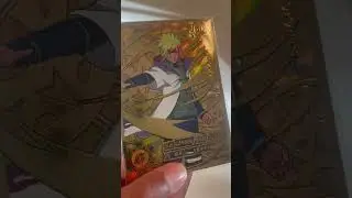 MINATO NAMIKAZE Golden Card  #minato  #narutocards #shorts