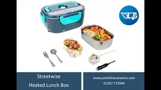 Electric Food Heater Lunch Box by Streetwize