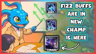 New Fizz Buffs And New Champ Yunara Are Here! | Fizz Mid vs Taliyah, Kassadin 15.14