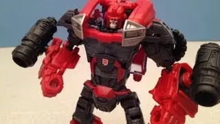 TAKARA IRONHIDE AM-20 TRANSFORMERS PRIME VIDEO TOY REVIEW