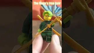 LEGO Ninja crazy hair!￼