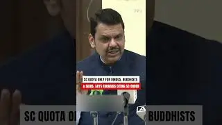 Fadnavis: SC Reservation Only for Hindus, Buddhists & Sikhs | Supreme Court Order Explained