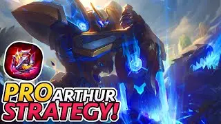 NEW Arthur Strategy is INSANE! (30% DMG every Game) | Arena of Valor