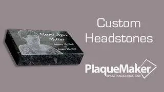 Custom Granite Headstone