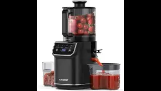 Cold Press Juicer, 100oz Large Capacity Juicer Machine with Touch Screen, 6.5