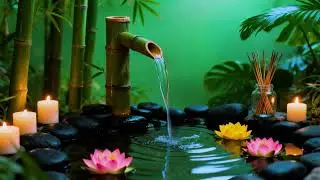 Soothing Relaxing Music 🌼 Peace of Mind, Anxiety Relief,Spa Relax Water,Calm Day Meditation Sleep 56