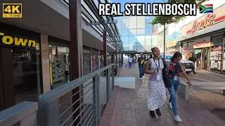 Walking Stellenbosch: From University Campus to Train Station via Eikestad Mall 🚶&zwj;♂️