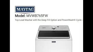 Maytag: MVWB765FW Top Load Washer , The Dennis Miracle Mop Head test