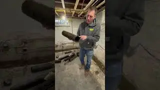 Do you have Orangeburg pipe? #basement #basementrenovation