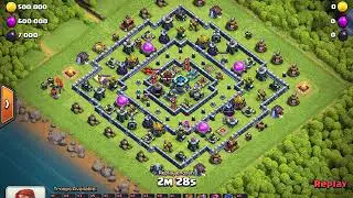 TH13 Popular Ring Base 3Star⭐️⭐️⭐️ QC Yeti BoWitch Attack | Clash of Clans 2020 #clashofclans #coc