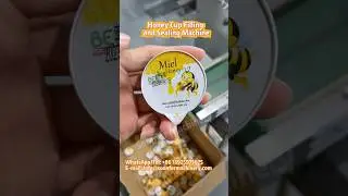 Honey Spoon Filling and Sealing Machine #honey #sauce #fillingmachine #sealingmachine #shorts #short