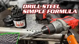 DRILL it Right with a Simple Formula! Can Cut with KnKut - Made in the USA!