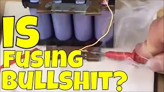 Is fusing 18650 cells bullshit? Thinking out loud