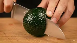Slicing a Glass Avocado in 4K 🥑✨ | Hyper-Realistic AI ASMR (No Talking)