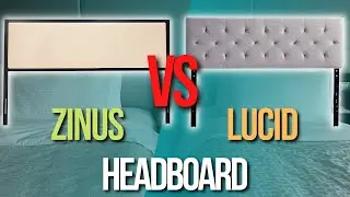 📌LUCID Mid-Rise Upholstered Headboard VS Zinus Modern Studio Headboard - Which one is the best?