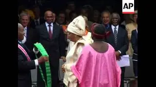 WRAP Inauguration of Africa's 1st woman President, adds speech