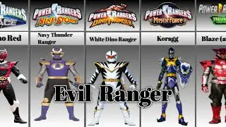 All Evil 😈 Power Ranger | Power Ranger ⚡||