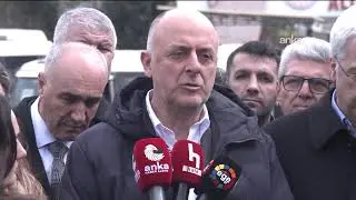 CHP İzmir İl Başkanı Çağatay Güç, Şakran Cezaevi önünde açıklama yapıyor / İzmir #Canlı