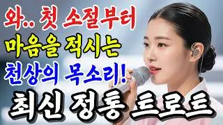 첫 소절부터 남다른 천상의 목소리.. 여기가 진짜 보약 같은 트로트죠! 마음이 편안해지는 애절한 인생 감성트로트 10곡, 위로해 줄 중년발라드 #가요 #뽕짝 #trot #추억트롯