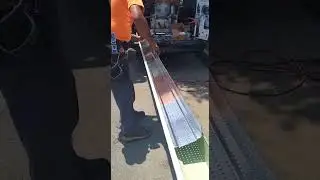 Clean Screen Leaf and Debris Filtration Device. Gutter Guard That is Inexpensive, Very Strong,