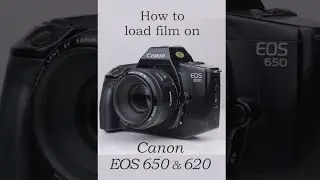 Как заправить 35-мм плёнку в Canon EOS 650 и 620 &mdash; #Shorts