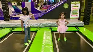 Trampoline park Flip Out E6|| Umayya’s Birthday treat at FlipOut E6|| family day out #threestarskkp