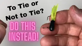 Easiest Way to change Jigs while fishing: Great TIP!